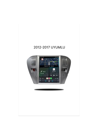 Snp Serisi Peugeot 301 Uyumlu Tesla Ekran 6-128 Gb Hafıza Multimedya Sistemi Ve Geri Görüş Kamerası 9.7''