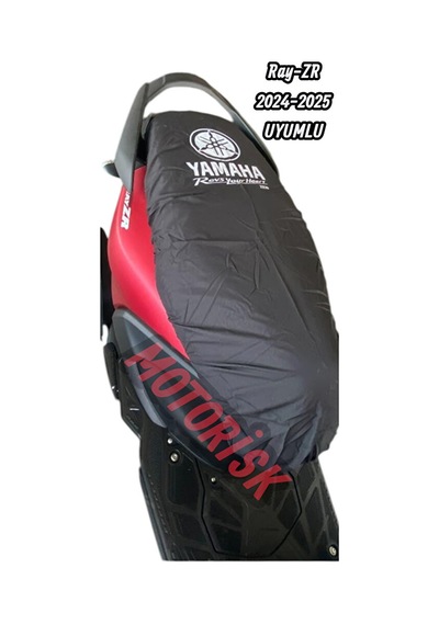 Yamaha Rayzr 2024-2025 Uyumlu Motosiklet Su İtici Sele Kılıfı Siy