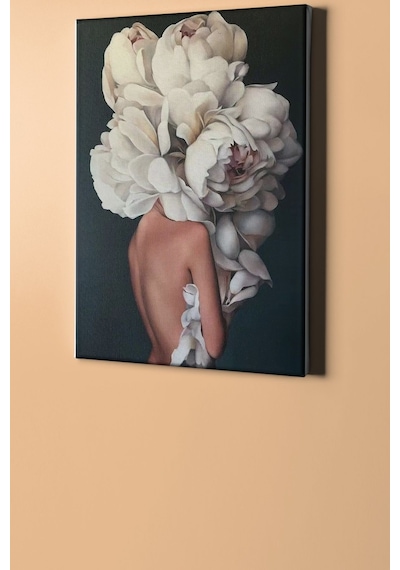 Webstyle Sayılarla Boyama Seti Kasnaklı Çiçek Kadın 9 50 X 65 Cm