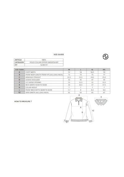 Ar-ma Erkek Slim Fit Fermuarlı Polo Yaka Sweatshirt İnce Modal Pamuk Elastan Karışımlı Örme İnterlok Kumaş K30554989102 Mavi-m2 Mavi Ar-ma Erkek Slim Fit Fermuarlı Polo Yaka Sweatshirt İnce Modal Pamuk Elastan Karışımlı Örme İnterlok Kumaş K30554989102 Mavi-m2 Mavi