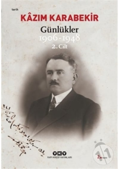 Günlükler-2 Cilt  (1906-1948) - Kazım Karabekir - Kazım Karabekir - Yapı Kredi Yayınları
