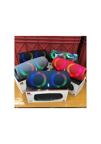 Charge5 Bluetooth Speaker Şarjlı Taşınabilir Kablosuz Hoparlör Sd Kart Usb Aux Fm Radyo