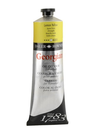 Daler Rowney Georgian Yağlı Boya 225Ml - N:651 Lemon Yellow