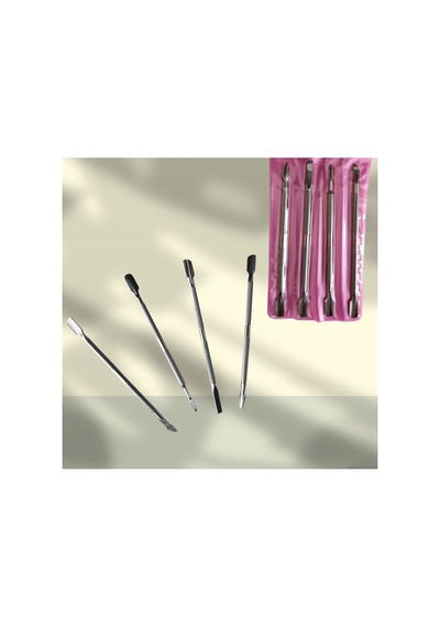 Yıwu Tırnak Eti İtici & Düzeltici Ergonomik Çelik Tasarım 4 Parça