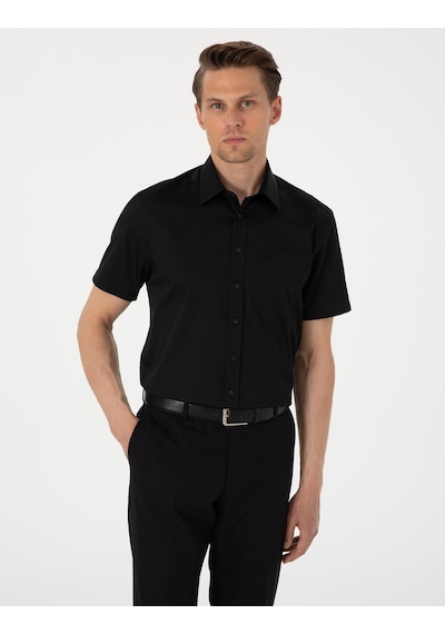 Pierre Cardin Erkek Siyah Gömlek Basic 50302763-vr046 Siyah