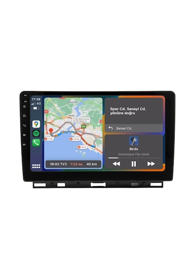 Otolas Renault Clio 5 Android Multimedya Ekran 2020-2023 2 Gb + 64 Gb 9"
