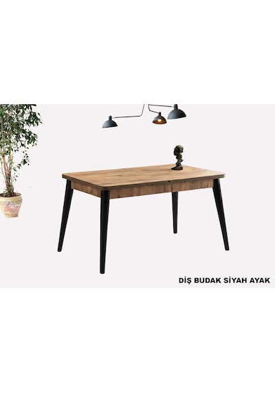 Kelebek Açılır Mdf Masa Mutfak,salon,yemek Odası Masası 60x100 Cm Dişbudak - Siyah Kelebek Açılır Mdf Masa Mutfak,salon,yemek Odası Masası 60x100 Cm Dişbudak - Siyah