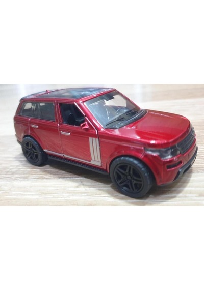 Die Cast Metal Range Rover Jip 12 Cm Oyuncak Araba Çek Bırak Model Araba Kapı Bagaj Açılır Kırmızı Kırmızı