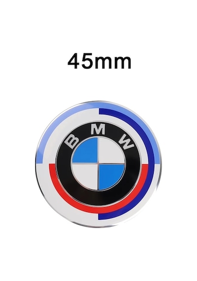 BMW 50.YIL DİREKSİYON STICKER 45 MM