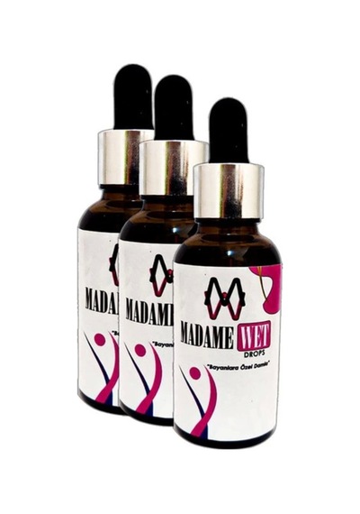 Madamewet 3 Adet 30 Ml Yetşkin Bayanlara Özel Damla