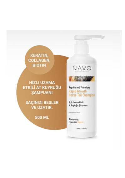 At Kuyruğu Özlü Hızlı Uzama Şampuanı / Horse Tail Shampoo