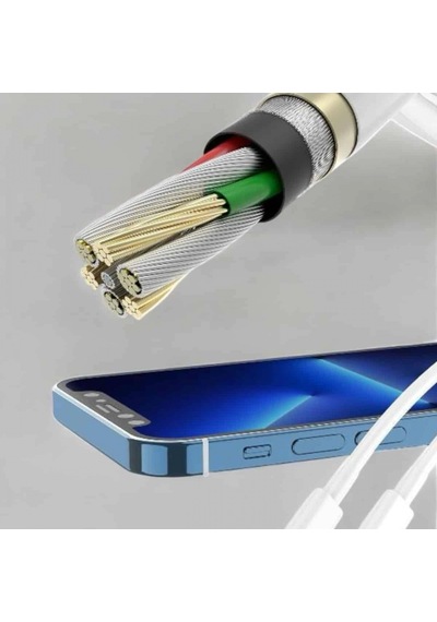 İphone Uyumlu 30w Hızlı Şarj Ve Veri Aktarım Kablosu