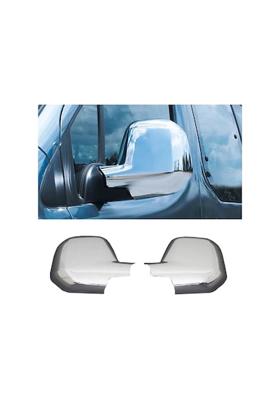 Unc Peugeot Partner Tepee Ayna Kapağı 2008 / 2018 Abs Krom Unc115027b