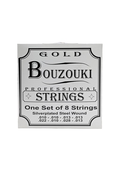 Gold Professional Bouzouki Tel Takımı 8 Tel
