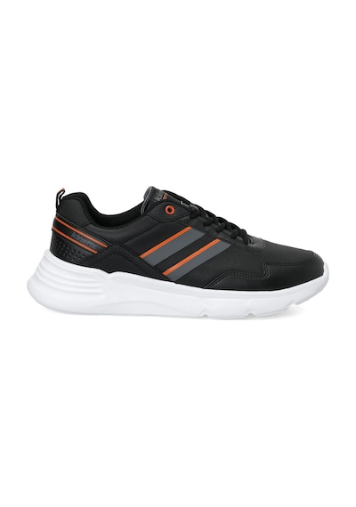 Kinetix Alder Pu Siyah Erkek Sneaker 000000000102016660 Siyah-turuncu