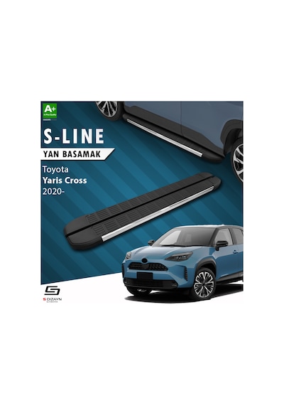 S-dizayn Toyota Yaris Cross S-line Krom Yan Basamak 173 Cm 2020 Üzeri A+ Kalite