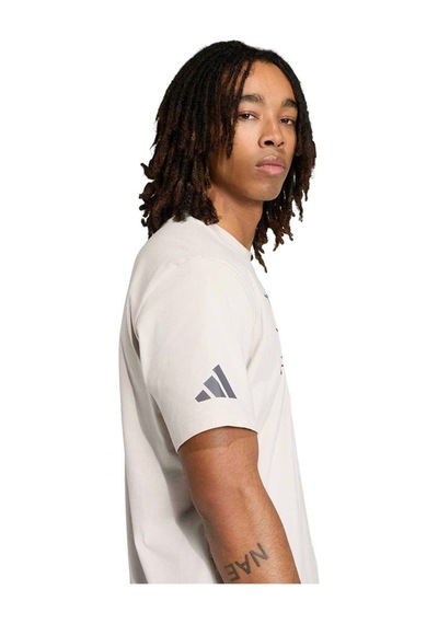 Adidas Erkek T-shirt Au Dna Gftee M Ke6123 Beyaz