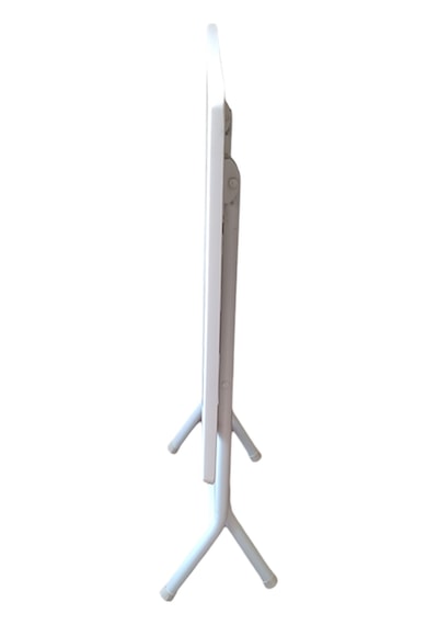 Katlanır Masa 60x90 Beyaz Döküm Kenar
