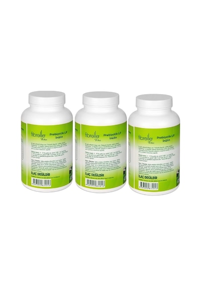 Fibrelle İnülin Prebiyotik Lif 250g Plastik Ambalaj 3 Adet