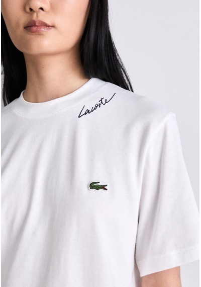 Lacoste Unısex - Basic T-shirt Beyaz