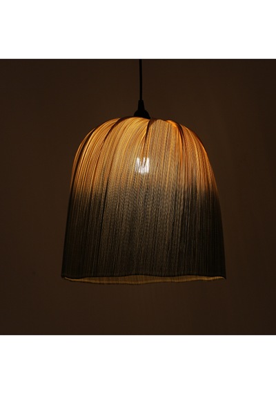Meltem 32x32 Cm. Gradyan Bambu Avize Bej