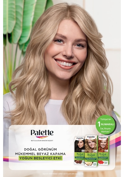 Palette Kalıcı Doğal Renkler Saç Boyası 8 - 77 Tarçın Bakır (551838763)