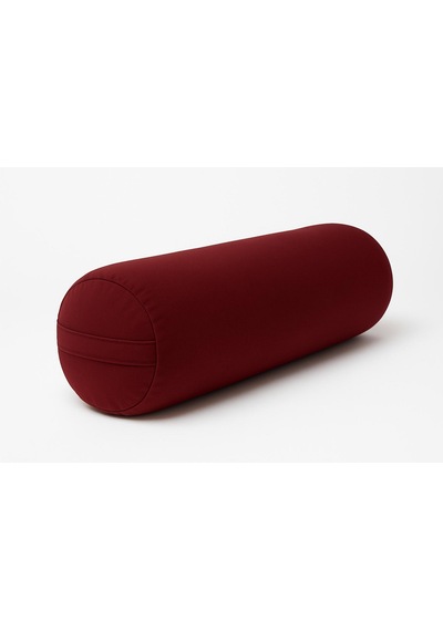 Bolster Minderi - Silindir Yoga Yastığı - Sosis Yastık Bordo