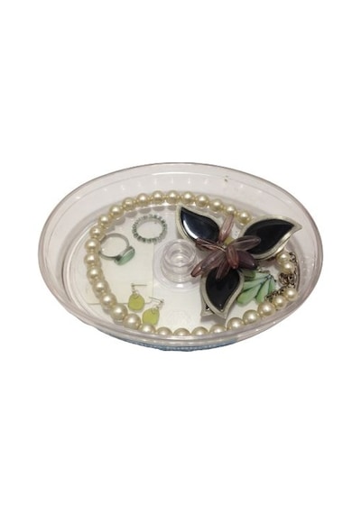 Sıa Çekmece İçi Kozmetik ve Takı Düzenleyici Oval 18X11X3Cm