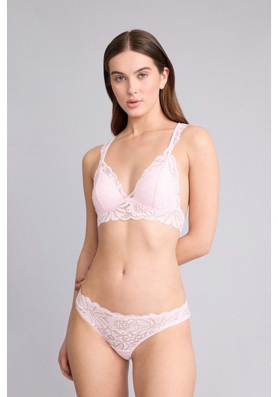 Defacto Dantelli Dantel Kaplı Pedli Balensiz Bralet G7764ax26sppn648 Pembe-pn648