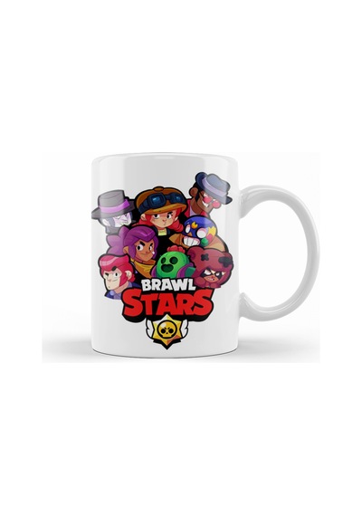 Brawl Stars Kupa Bardak Porselen 2 Karışık