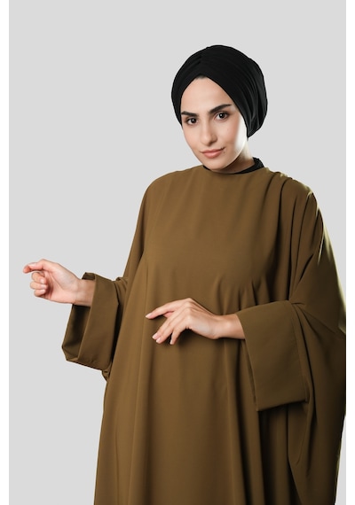 Hürrem Bone Siyah Drapeli Salaş Tesettür Bone Sandy Büzgülü 2315 01 Siyah