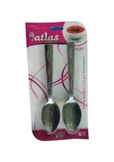 6 Parça Metal Yemek Kaşık