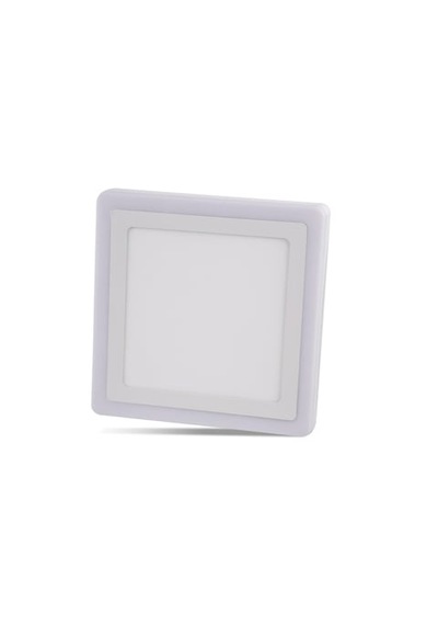 Noas Yl15 1800 R Sıva Üstü Kare 18+6w Fonksiyonlu Led Spot 6500k Beyaz+mavi Renkli
