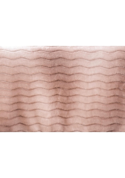 Merinos Dream Home 3 Parça Battaniye Seti Blush Gülkurusu