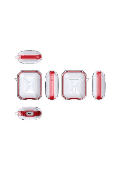 Apple AirPods Uyumlu Kılıf Zore AirPods Airbag 22 Kılıf Siyah