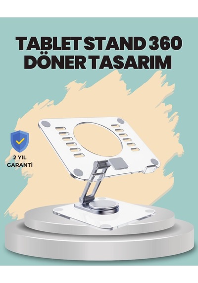 Çift Eksenli Ayarlanabilir Tablet Destek Standı 3344604