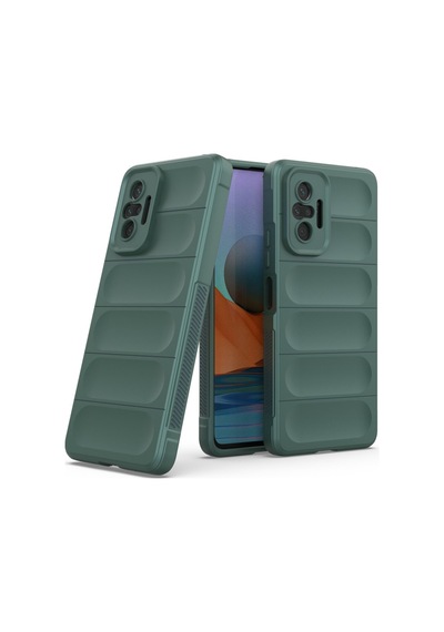FitCase Xiaomi Redmi Note 10 Pro Optimum Lens Çerçeveli Silikon Kılıf
