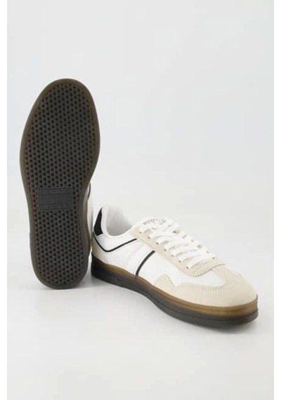 Tommy Hilfiger Tommy Jeans Erkek Beyaz Greenwich Süet Sneaker Beyaz