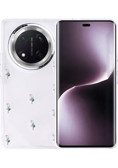 Nihcase Honor Magic 7 Lite Kılıf Kutup Desenli Lale Kapak