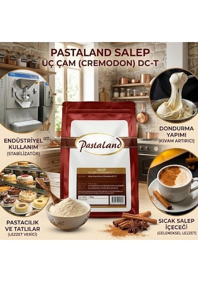 Pastaland Salep Üç Çam Cremodon Dc-t 1 Kg