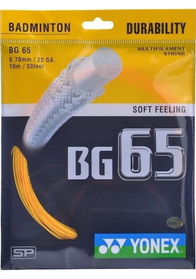 Yonex Bg 65 Badminton Kordajı Turuncu 10 M