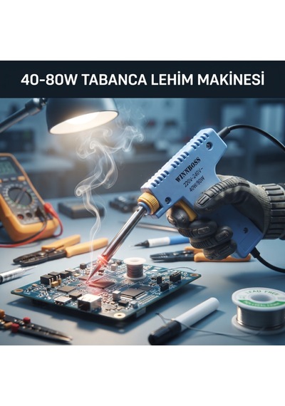 Zvnm 40-80w Tabanca Lehim Makinesi - Tabanca Havya Zcv12