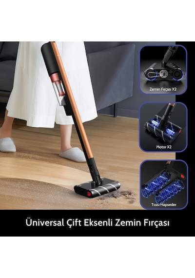 Deerma VC31 Kablosuz Dikey Şarjlı Süpürge