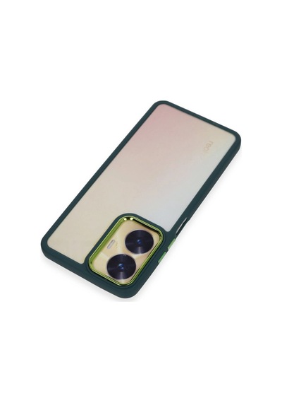 Realme C55 Kılıf Dora Kapak - Haki Yeşil -