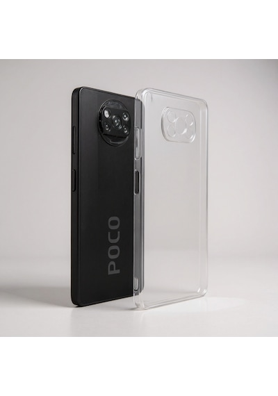Ceptecepnet Poco X3 Nfc İle Uyumlu Özel Tasarım Baskılı Kamera Korumalı Şeffaf Telefon Kılıfı 6
