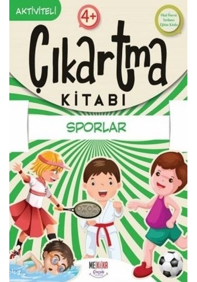 Sporlar - Çıkartma Kitabı - Aktiviteli 4+- Mekika Yayınları