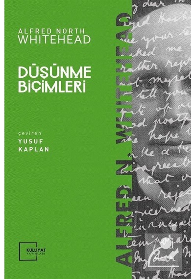 Düşünme Biçimleri - Alfred North Whitehead - Külliyat Yayınları