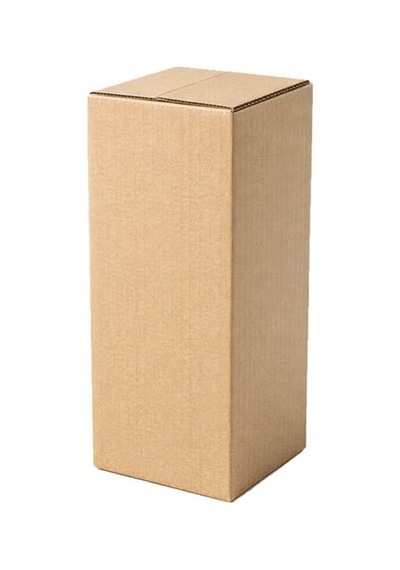 15x15x30 Cm Çift Oluklu Dopel Koli - Şişe, Termos Ve Hassas Obje Kutusu