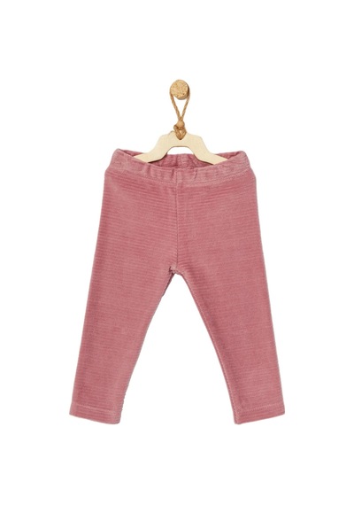 Andywawa Kız Bebek Kadife Koyu Pembe Pantolon Ac22365rp 001