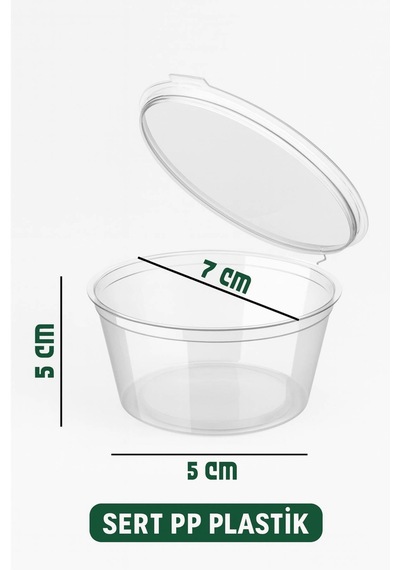 50'li Pkt 120 Ml Şeffaf Sosluk Diğer